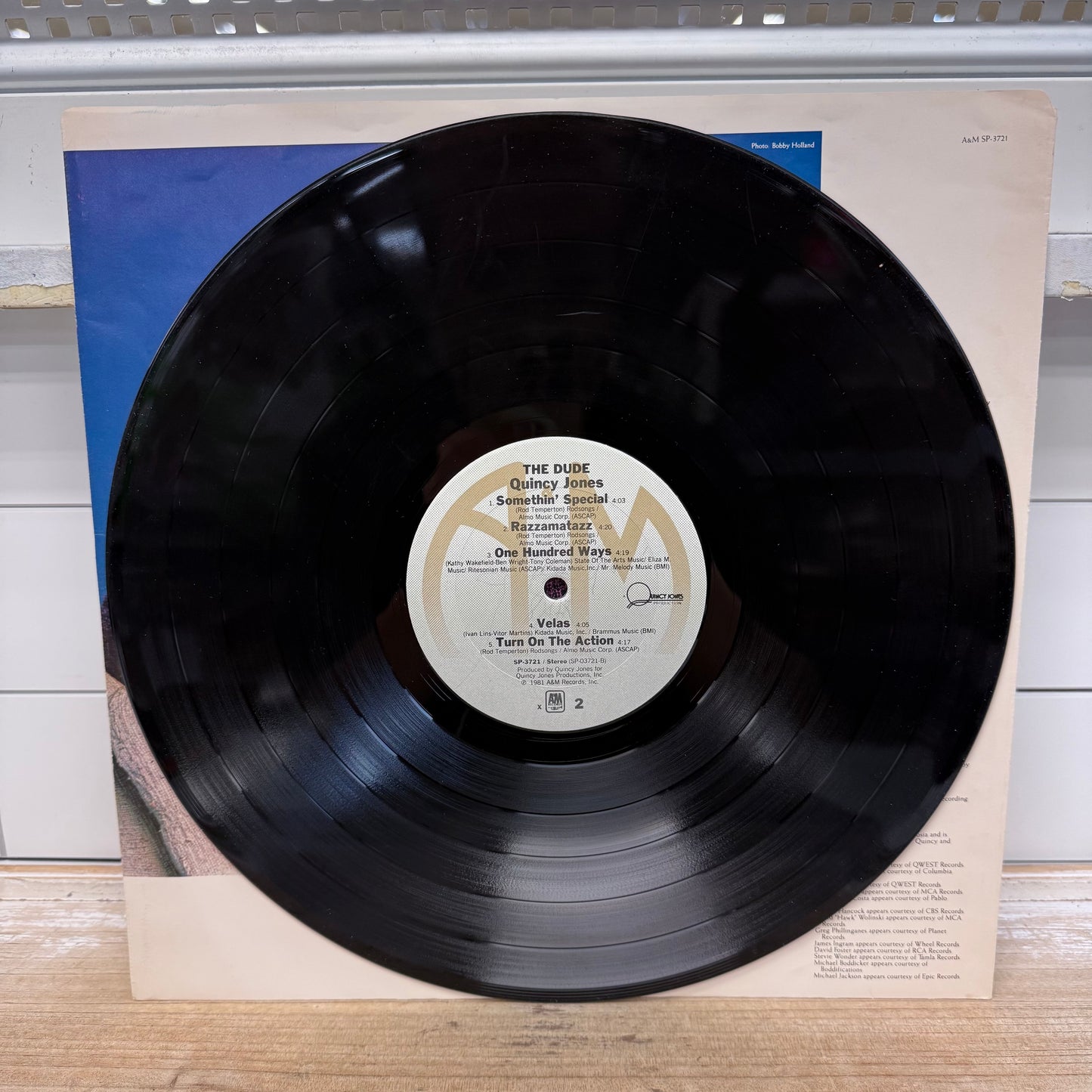 Quincy Jones The Dude Vinyl Record LP 1981