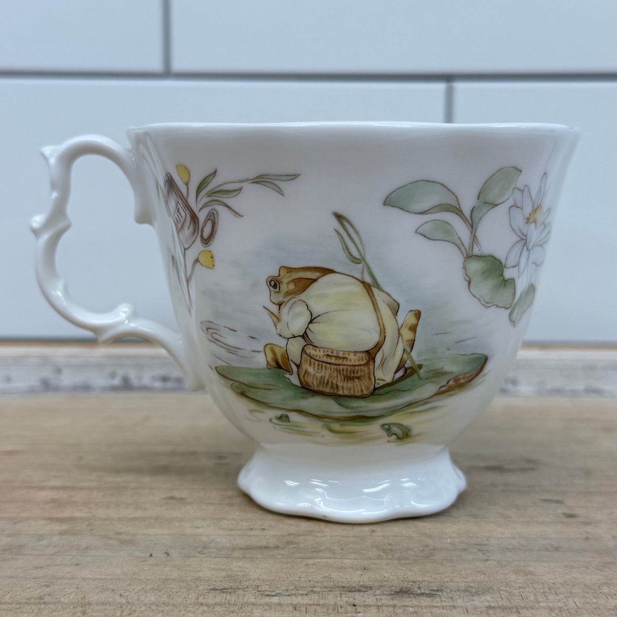 Royal Albert Beatrix Potter Jeremy Fisher Teacup & Saucer