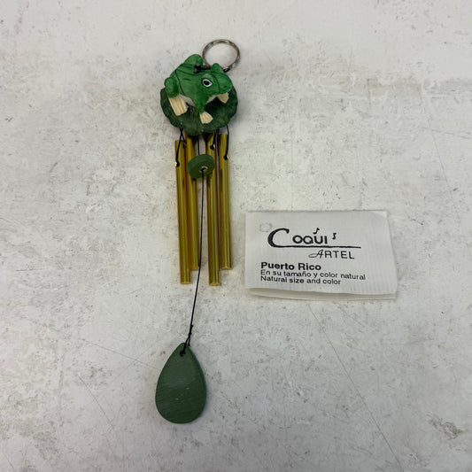 Coqui Artel Resin Frog Windchime