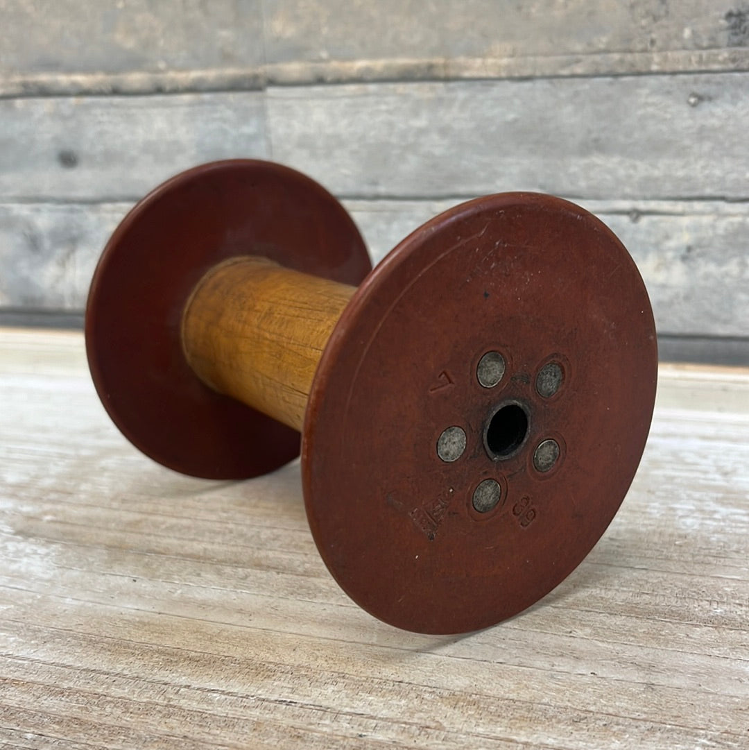 Vintage Wooden Bobbin Selection