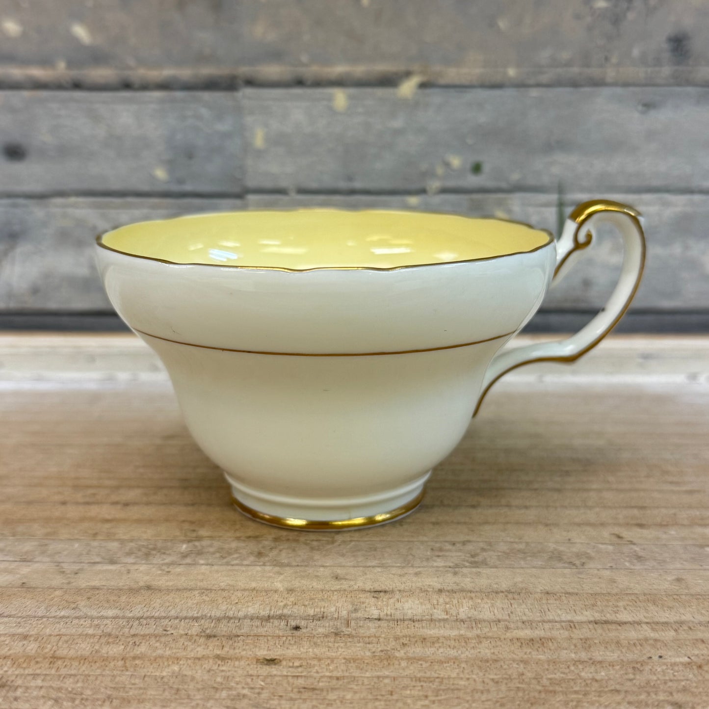 Foley Bone China Floral Teacup & Saucer