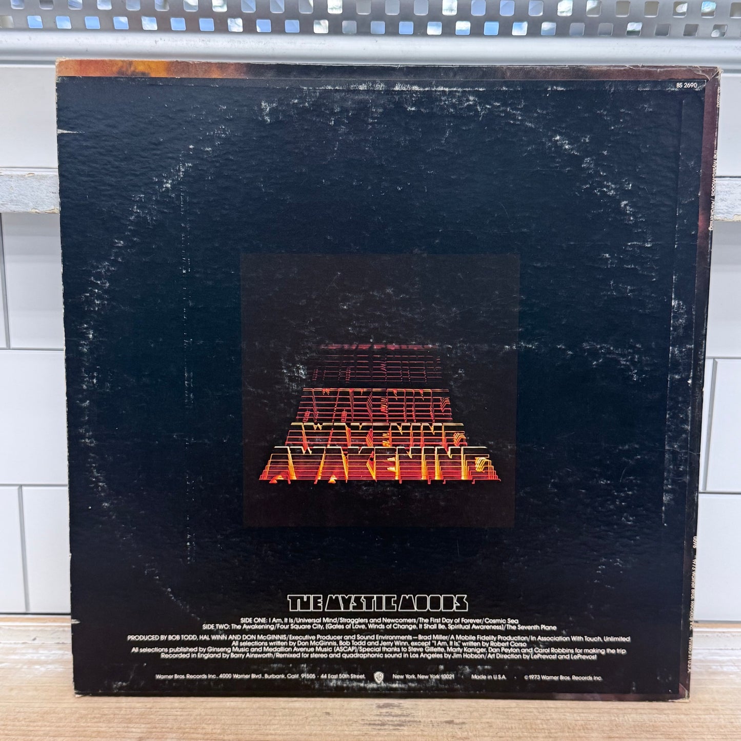 The Mystic Moods Awakening Vinyl Record LP 1973 #BS 2690