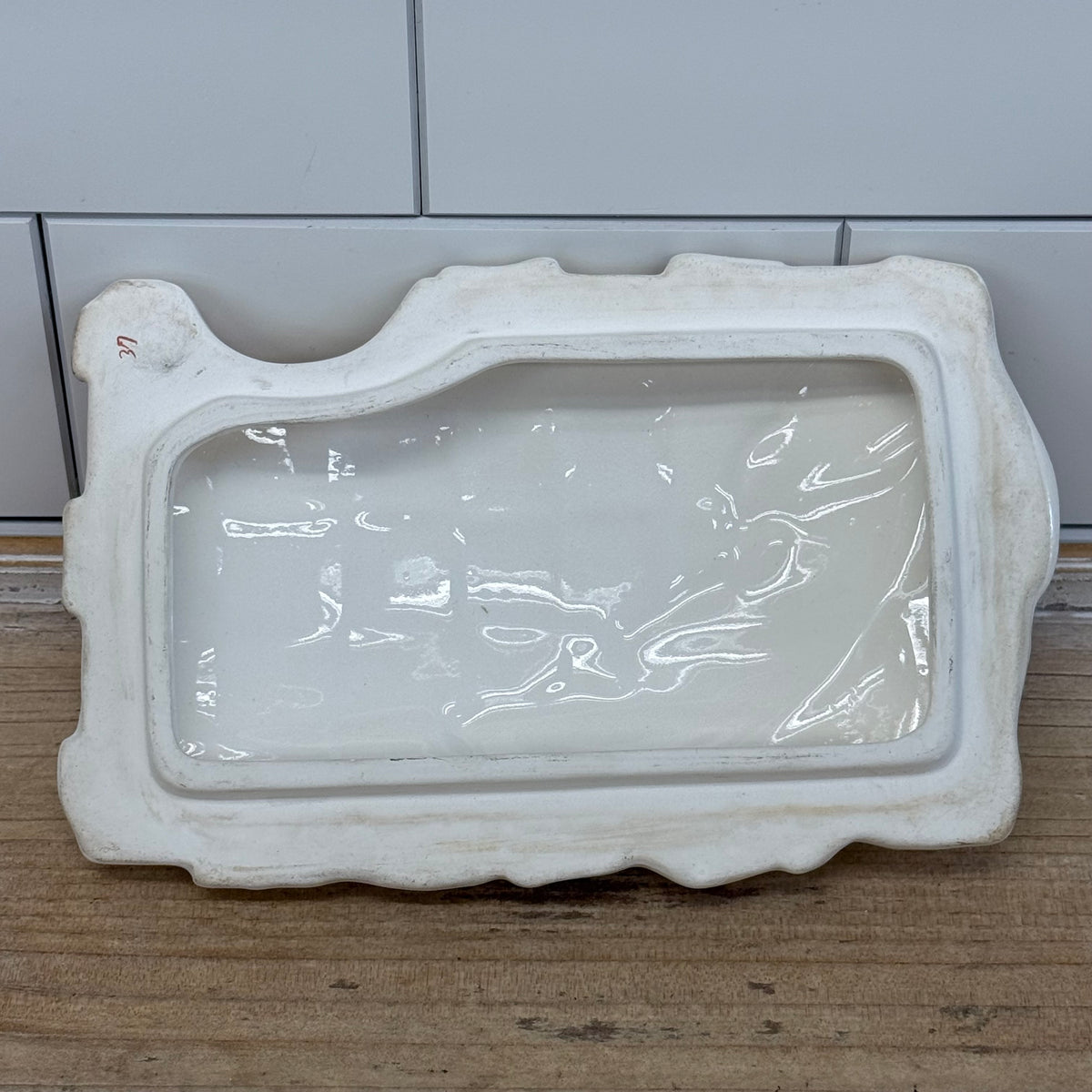 Cherub Footed Musical Trinket Box Porcelain #9340