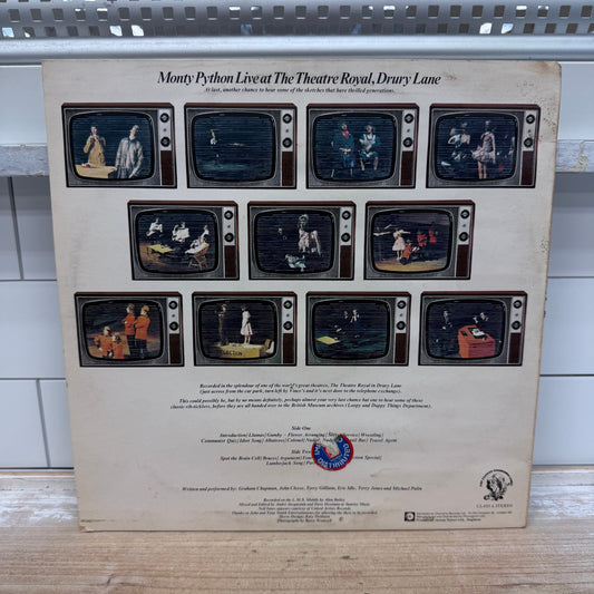 Monty Python Live at Drury Lane Vinyl Record, 1974
