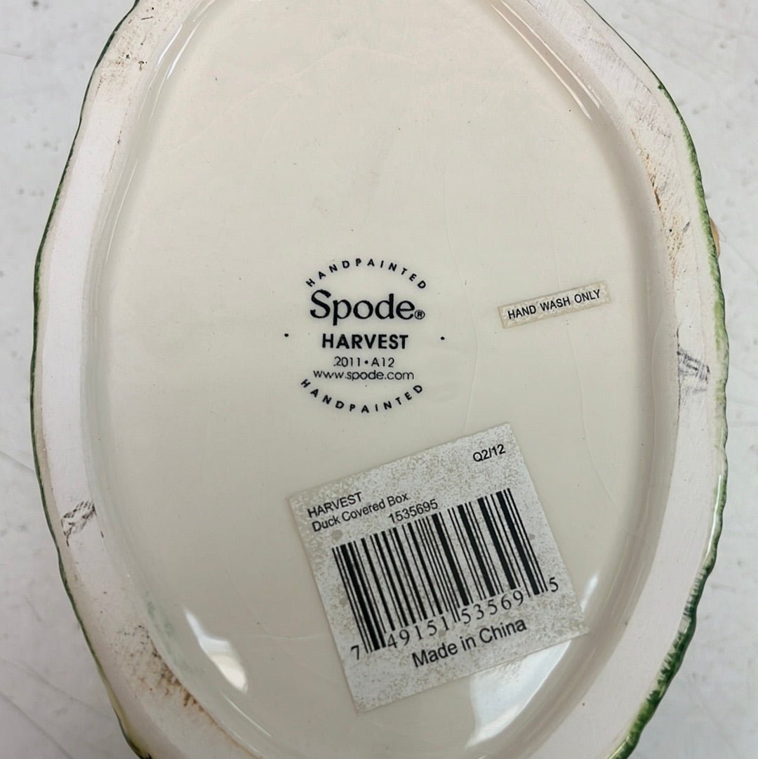 Spode Harvest Collection Ceramic Duck Dish, 2011