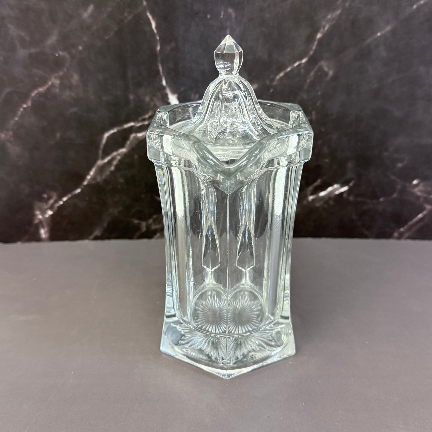 Jefferson Glass Co. Pitcher Chippendale Krys-Tol