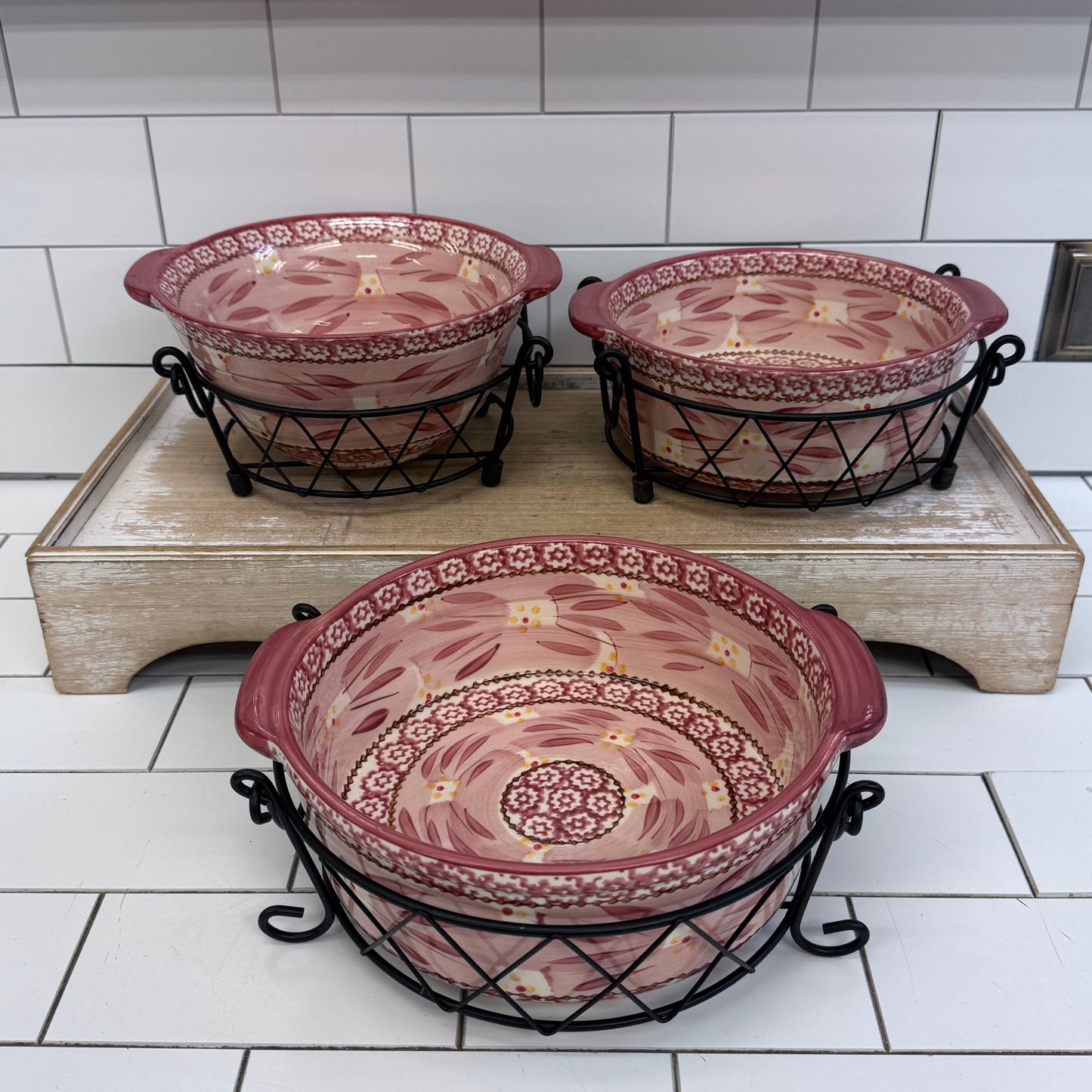 Temp-tations Serving Bowls Old World Tara Set of 3