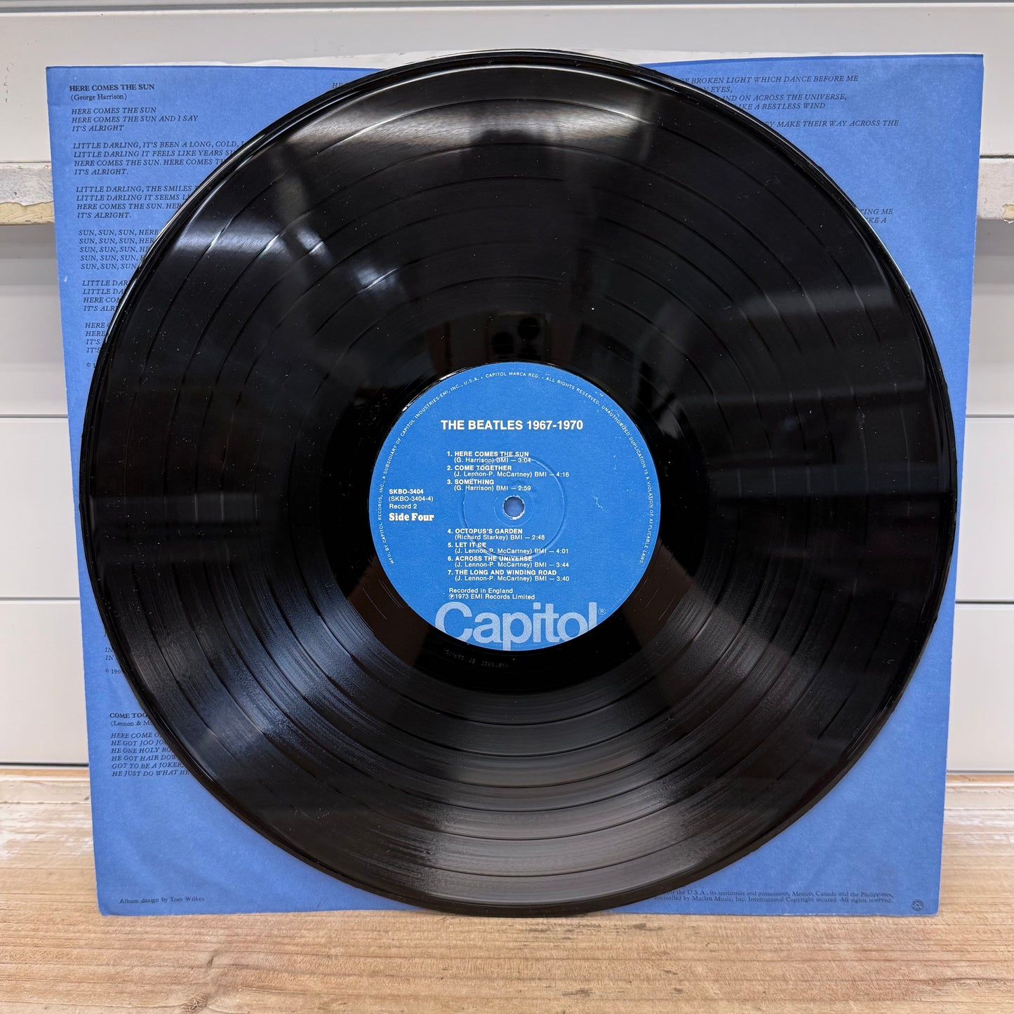 The Beatles 1967-1970 Blue Album 1973 Double Vinyl LP