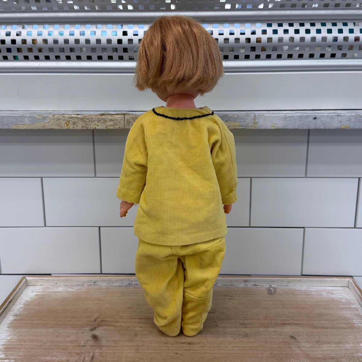 Vintage Allied Eastern AE Blonde Sleep Eye Doll 15” 1960s