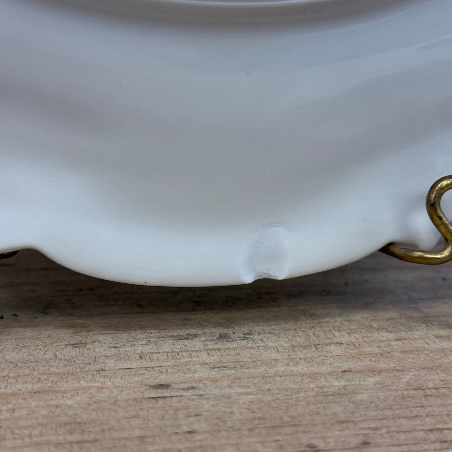 GDA Limoges Serving Dish Rose Gilt Porcelain Platter Antique c.1900