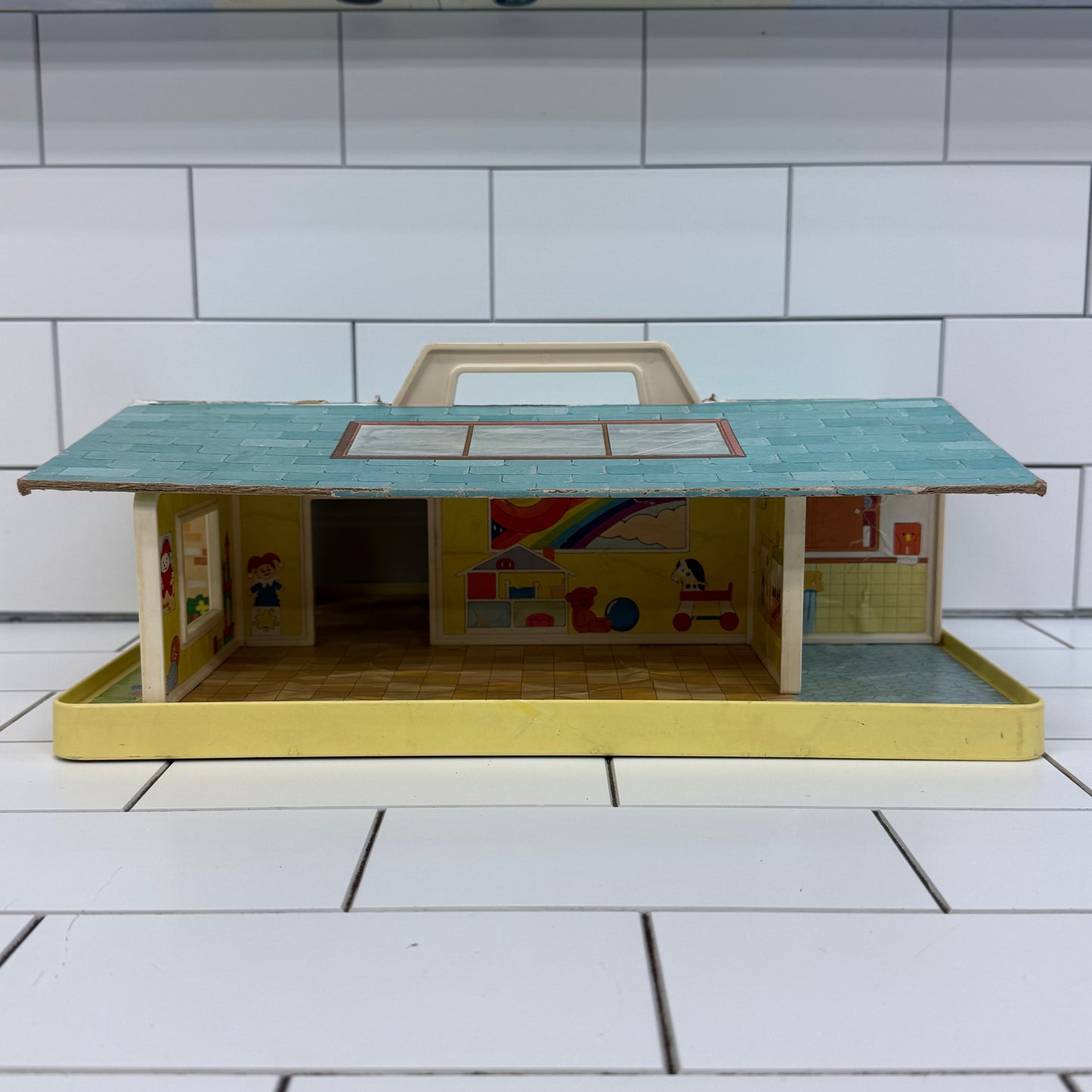 1978 Fisher Price Little People Nursery School Lot