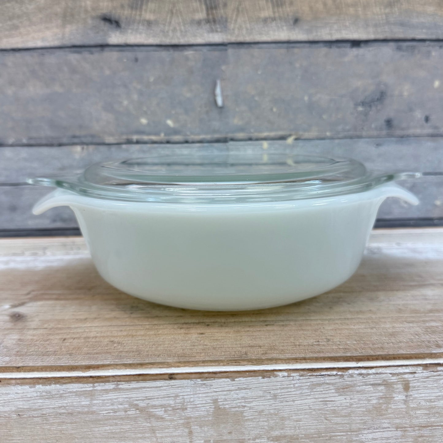 Hocking & Fire King Harvest Vegetable  Casserole Dish, Set of 2