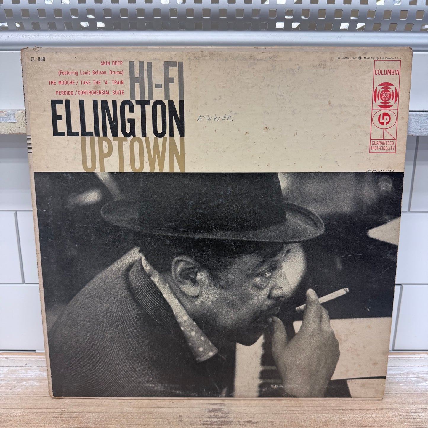Duke Ellington Hi-Fi Ellington Uptown Vinyl Record 1956 #CL830