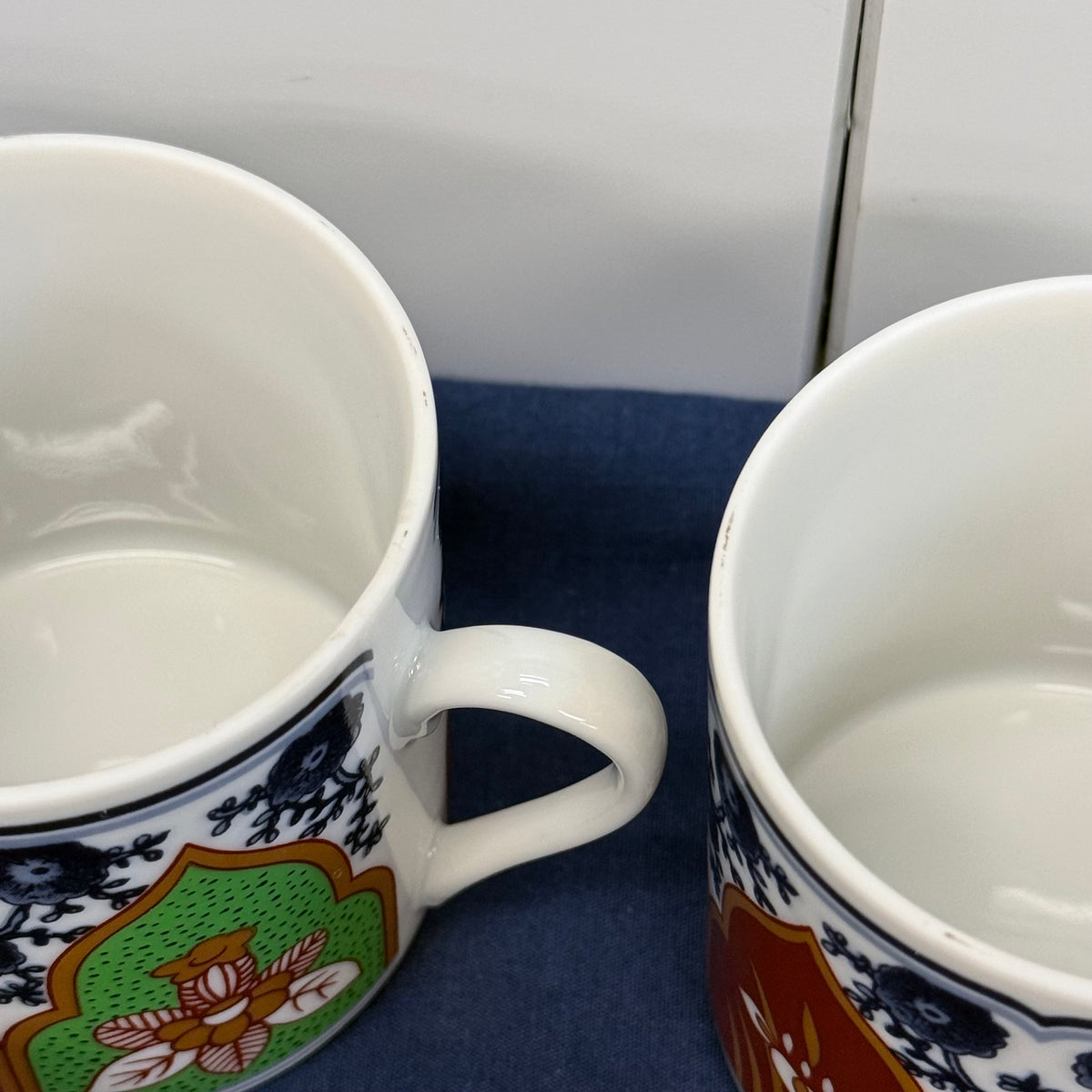 Georges Briard Ancestral Garden Cup & Saucer Service for 4