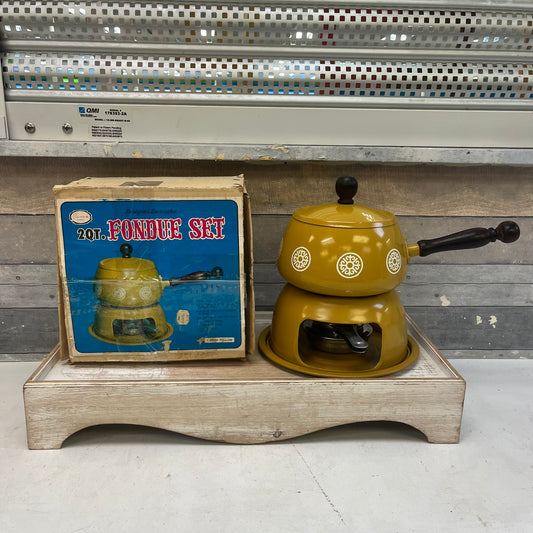 Riviera Gourmet 2 Quart Fondue Set