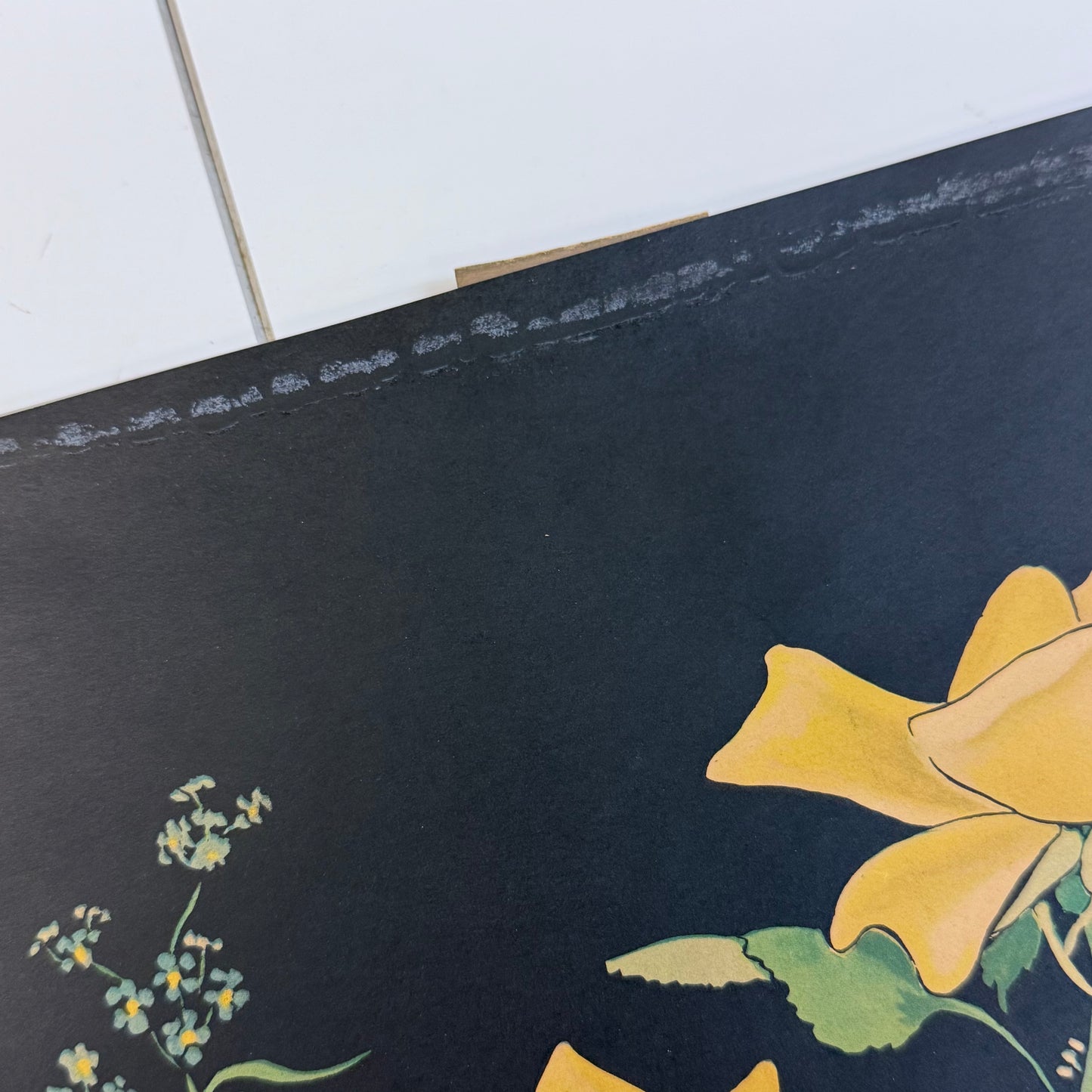 Jean Beasley Yellow Roses Lithograph, 1936