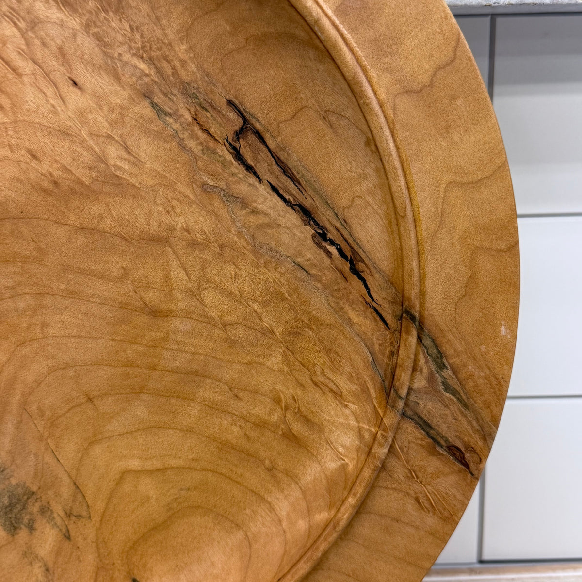 Handmade Maple Wood Platter 2006