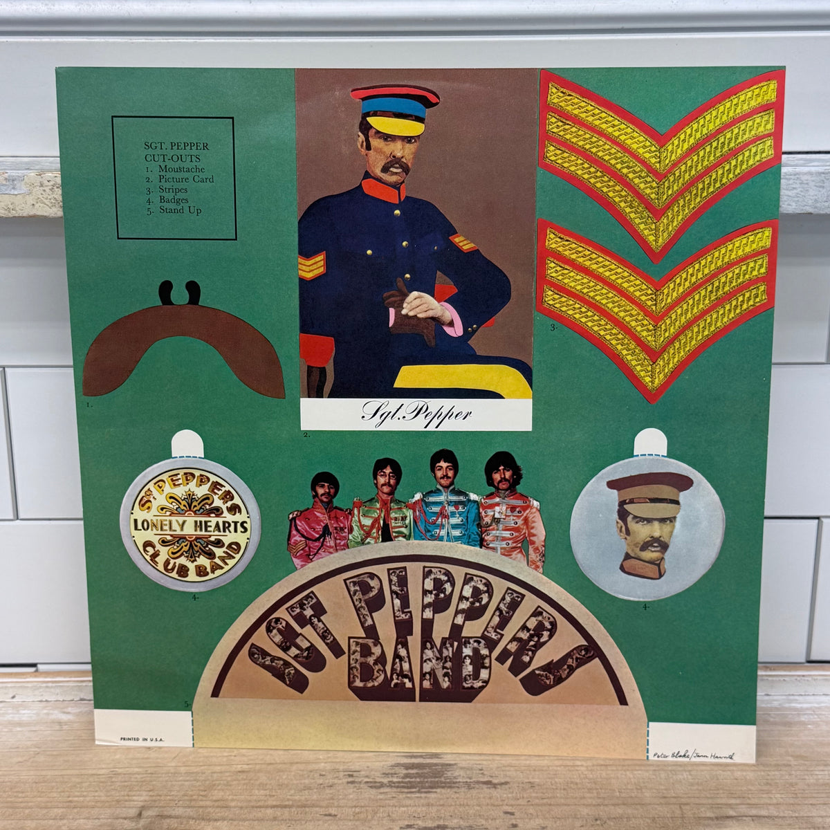 The Beatles Sgt. Pepper’s Vinyl Record, 1967 – Capitol SMAS-2653 First Press