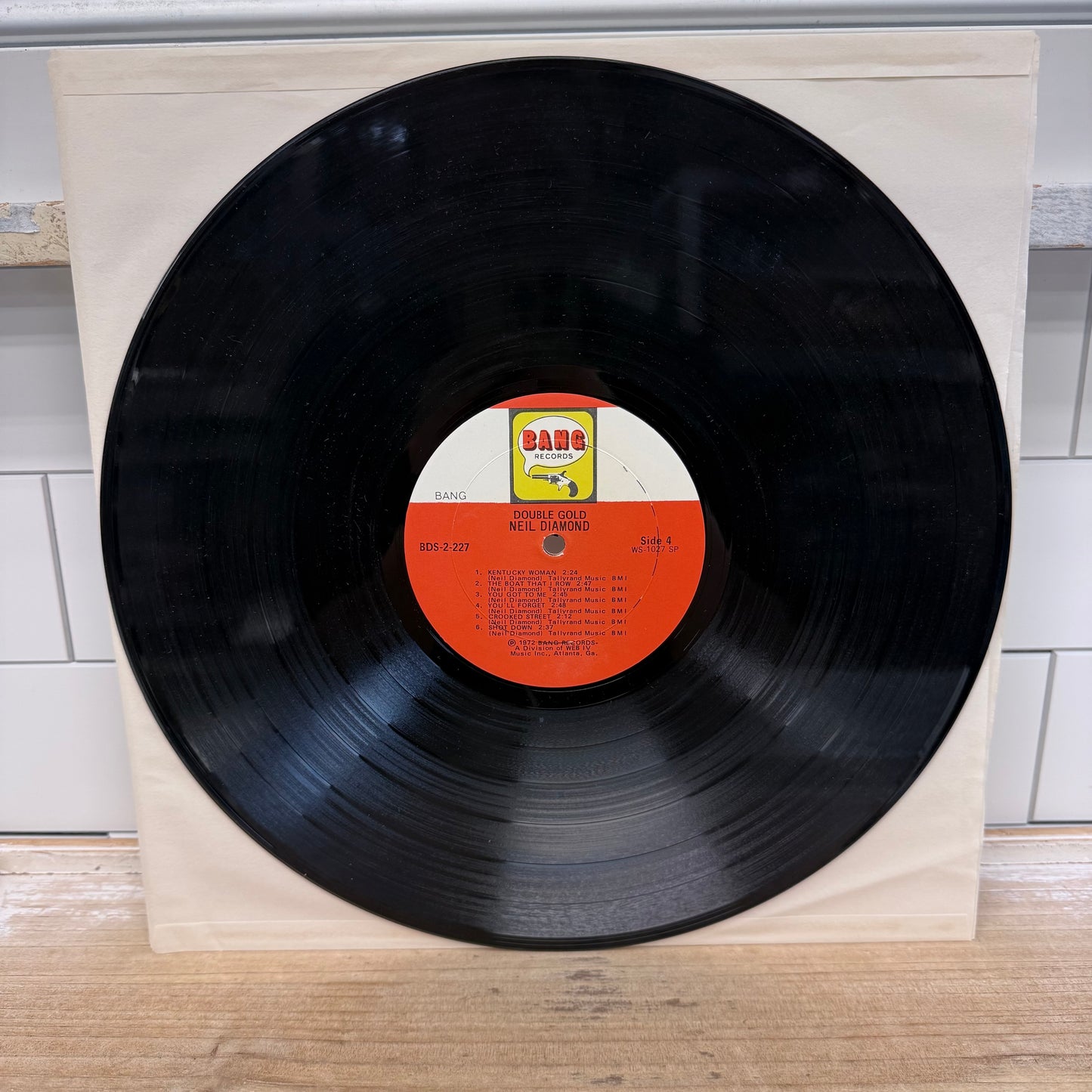 Neil Diamond Double Gold Double Vinyl Record LP 1972 #BDS2227