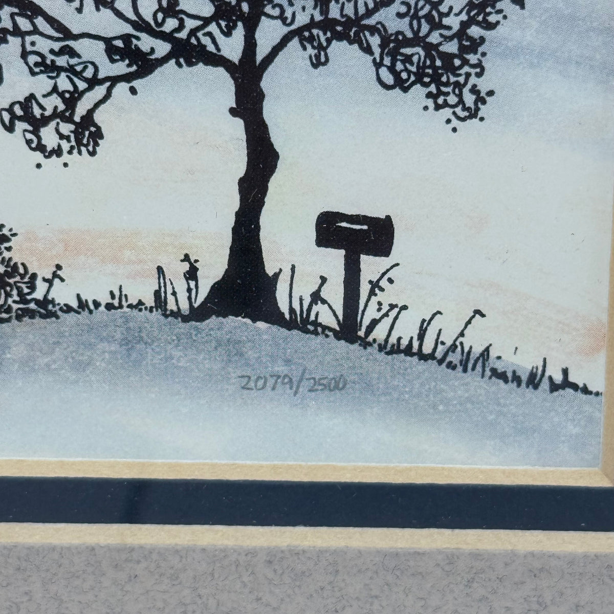 M. Frey Lithograph Signed Numbered Americana Art
