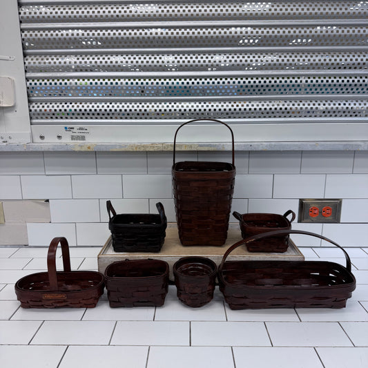 Longaberger Basket Signed Selection