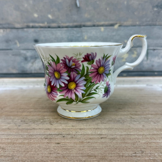 Royal Albert September Bone China Teacup & Saucer