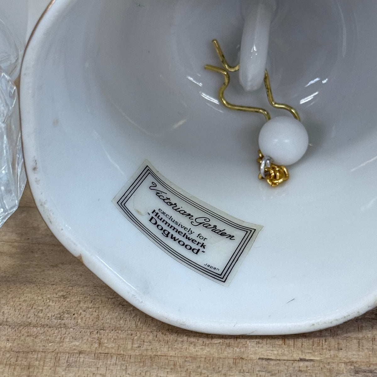 Collectible Bells Brass Porcelain Glass Selection