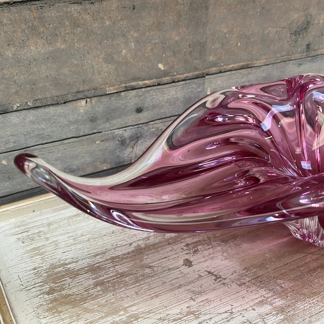 Mid-Century Murano Style Art Glass Centerpiece