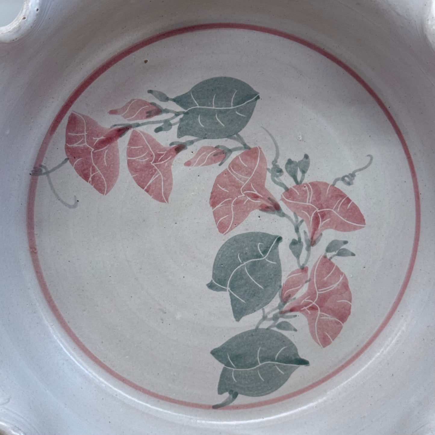 Studio Pottery Bowl &  Pie Dish Set Signed
