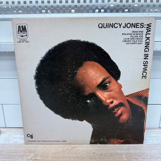 Quincy Jones Walking in Space Vinyl Record, 1969