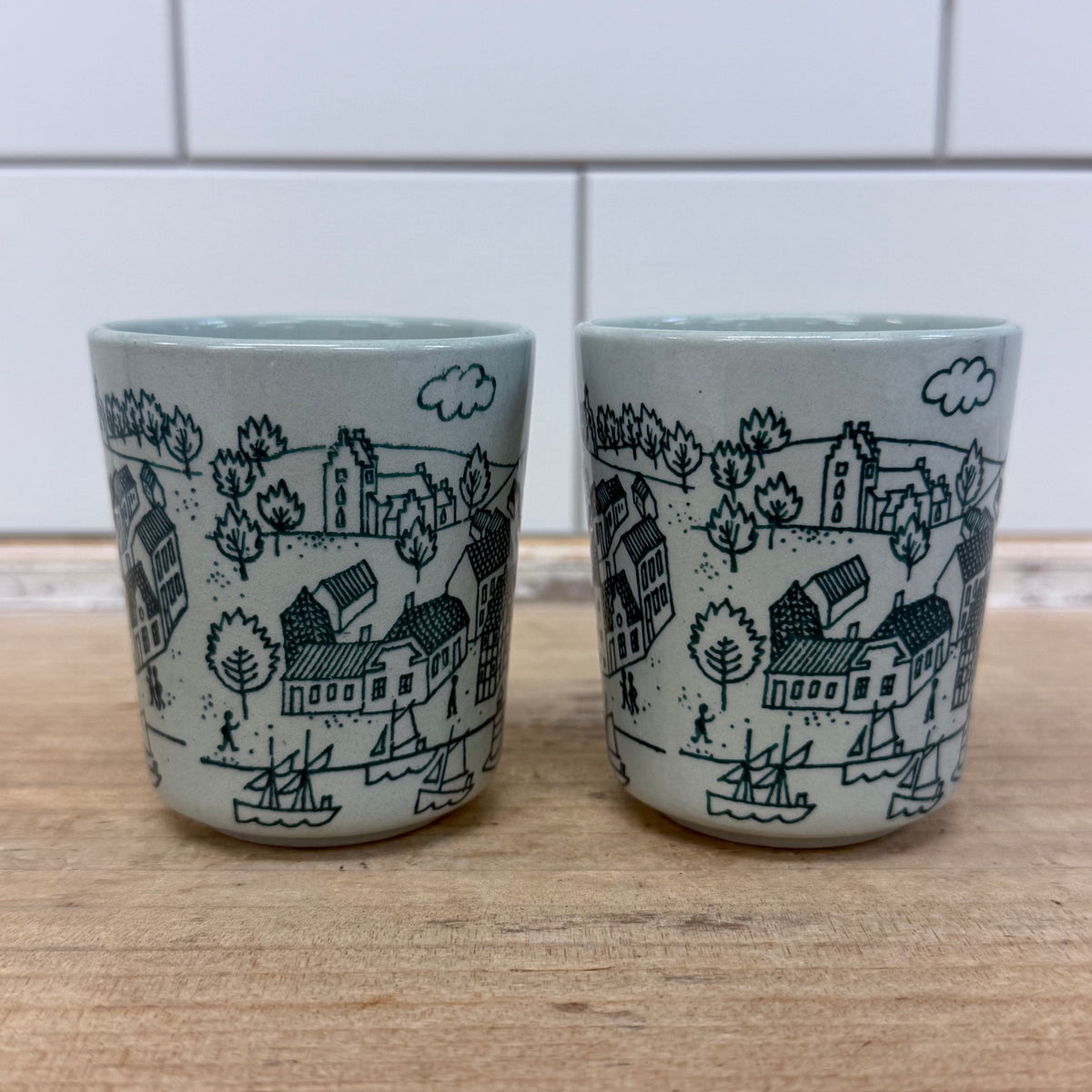 Nymolle Hoyrup Demitasse Cup & Saucer Set 1970s