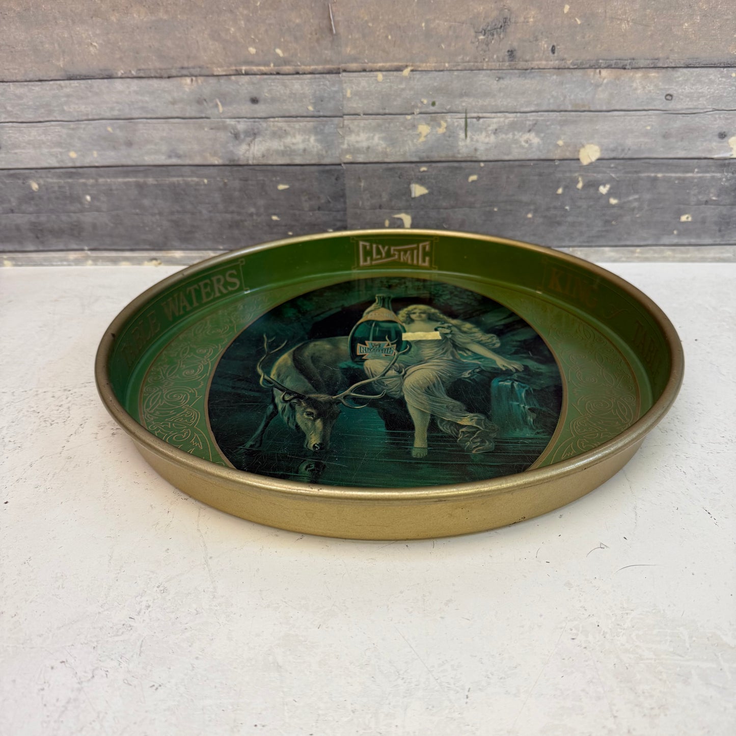 Clysmic Table Water Tray, Art Deco 1930s