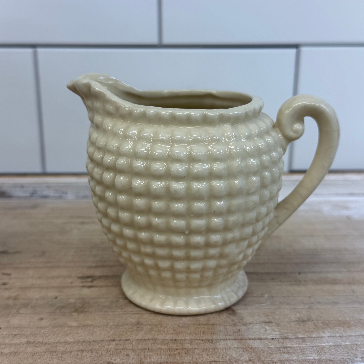Maruhon Ware Hobnail Coffee Pot & Creamer Set 1950s