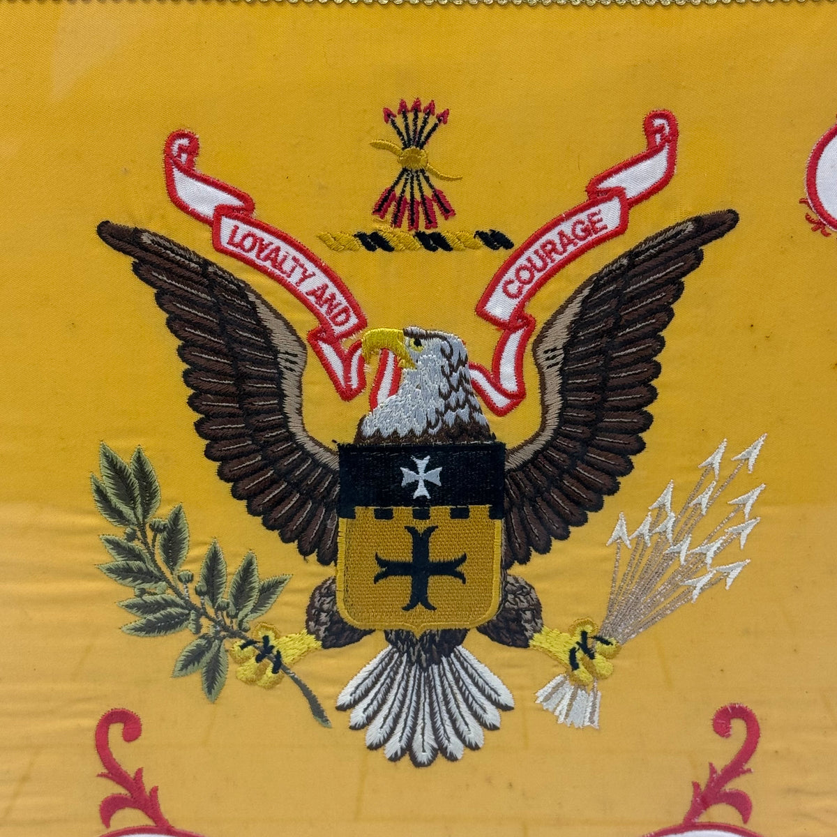 U.S. 5th Cavalry Regiment Embroidered Military Banner