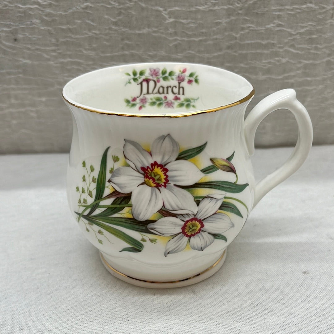 Royal Albert Flower of the Month Cup Selection