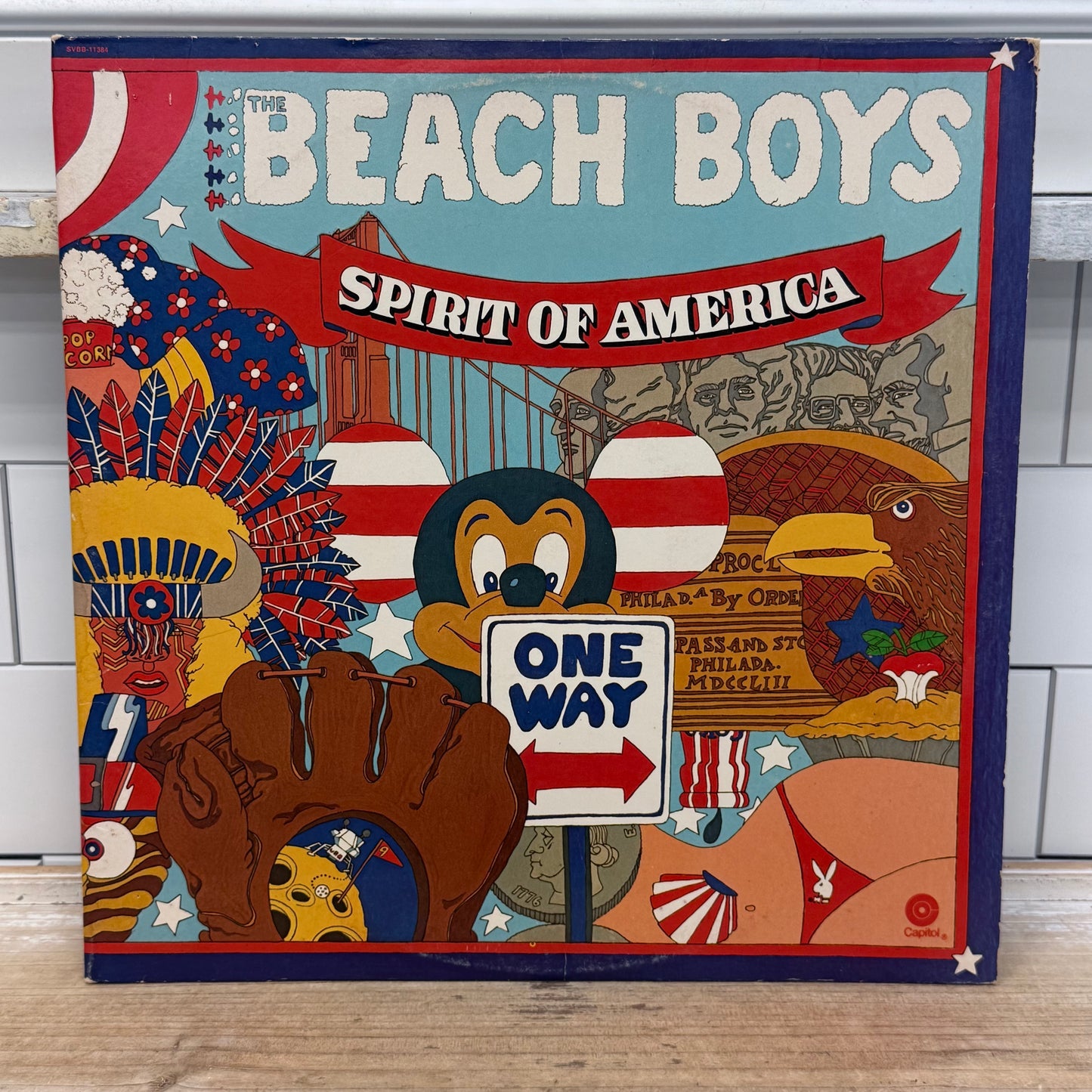 The Beach Boys Spirit of America Double LP 1975 #SVBB-11384