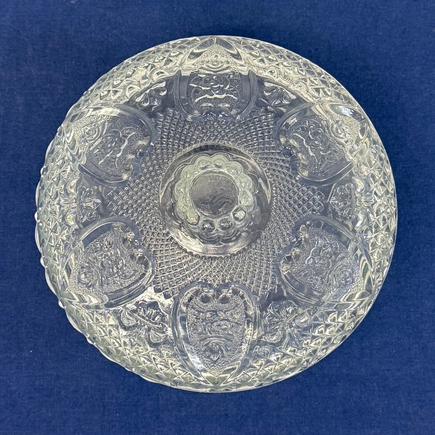 FNG Bowl, Pressed Glass