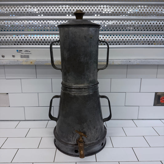 Commercial Coffee Tea Urn Brass Spigot 1920s Antique