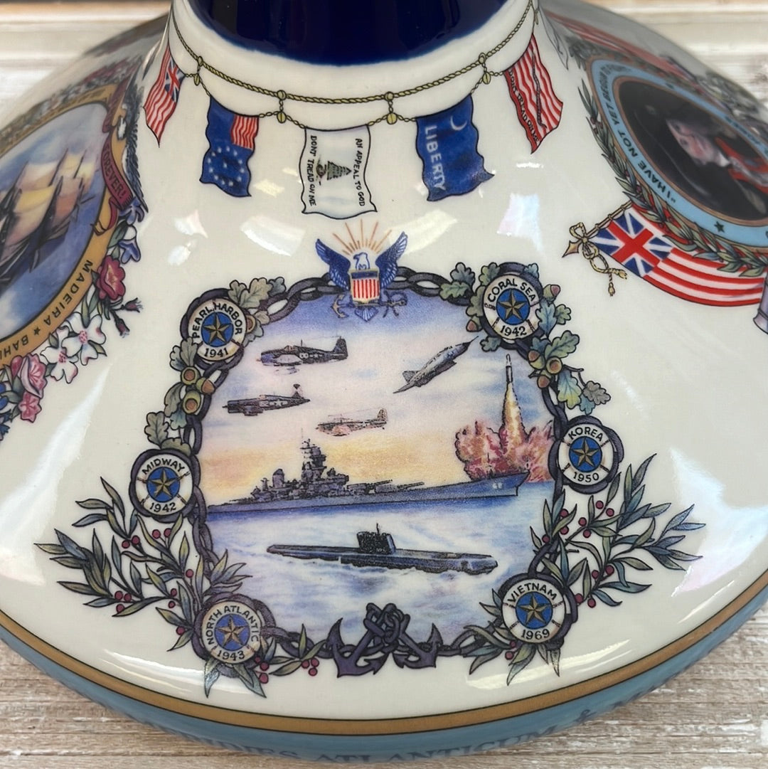 Vintage Pusser’s Rum Staffordshire Porcelain ‘John Paul Jones’ Decanter