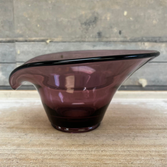 Viking Amethyst Purple Bon Bon Candy Dish