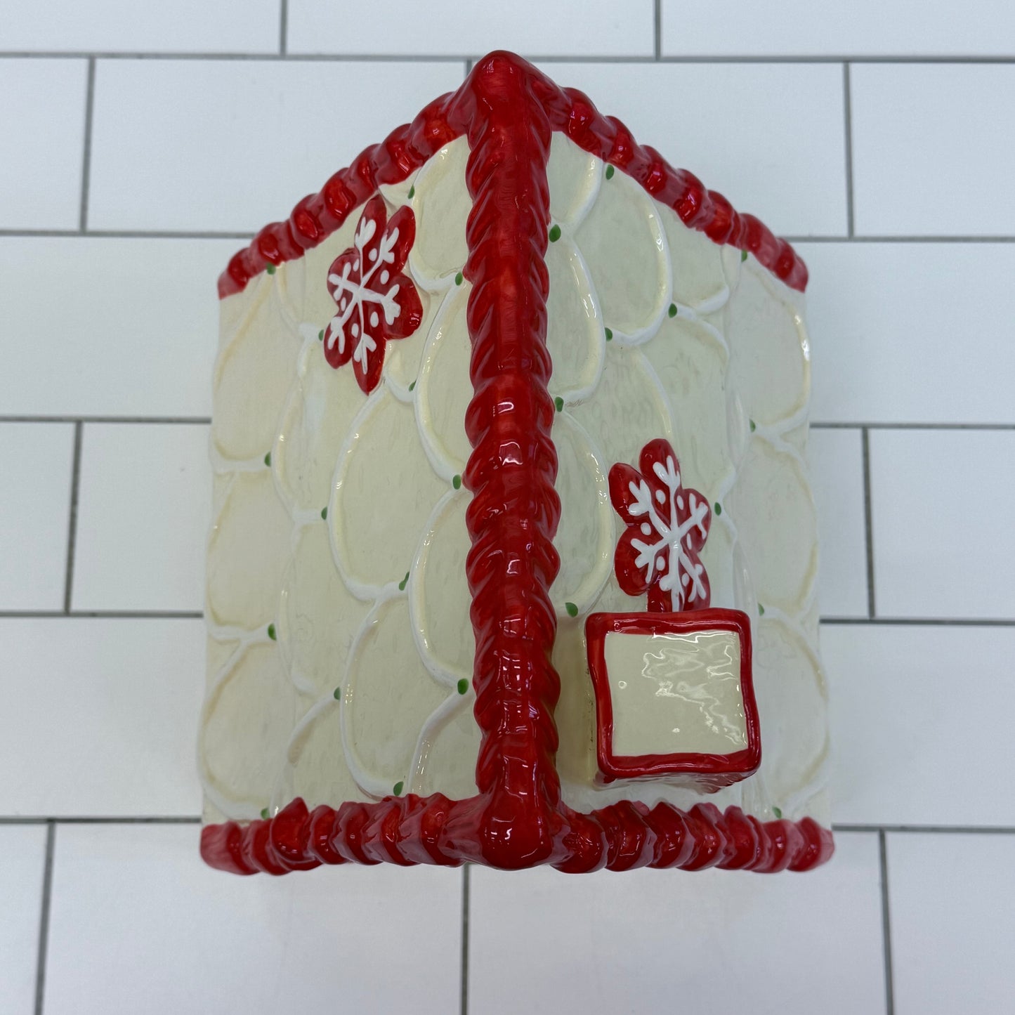 Magenta  Cookie Jar Gingerbread House, Ceramic