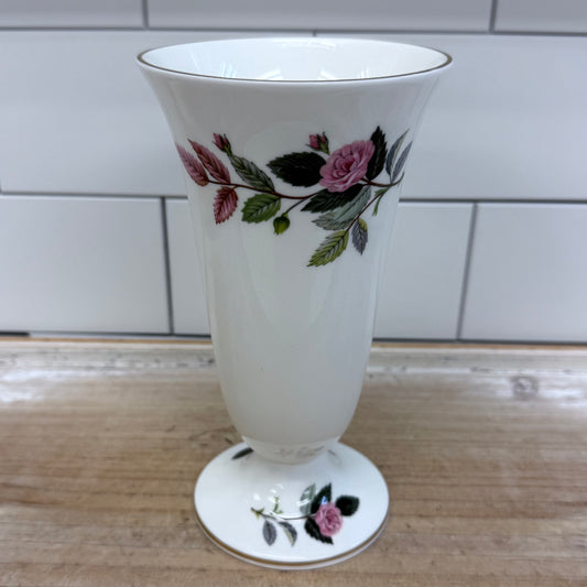 Wedgwood Hathaway Rose Bone China Vase