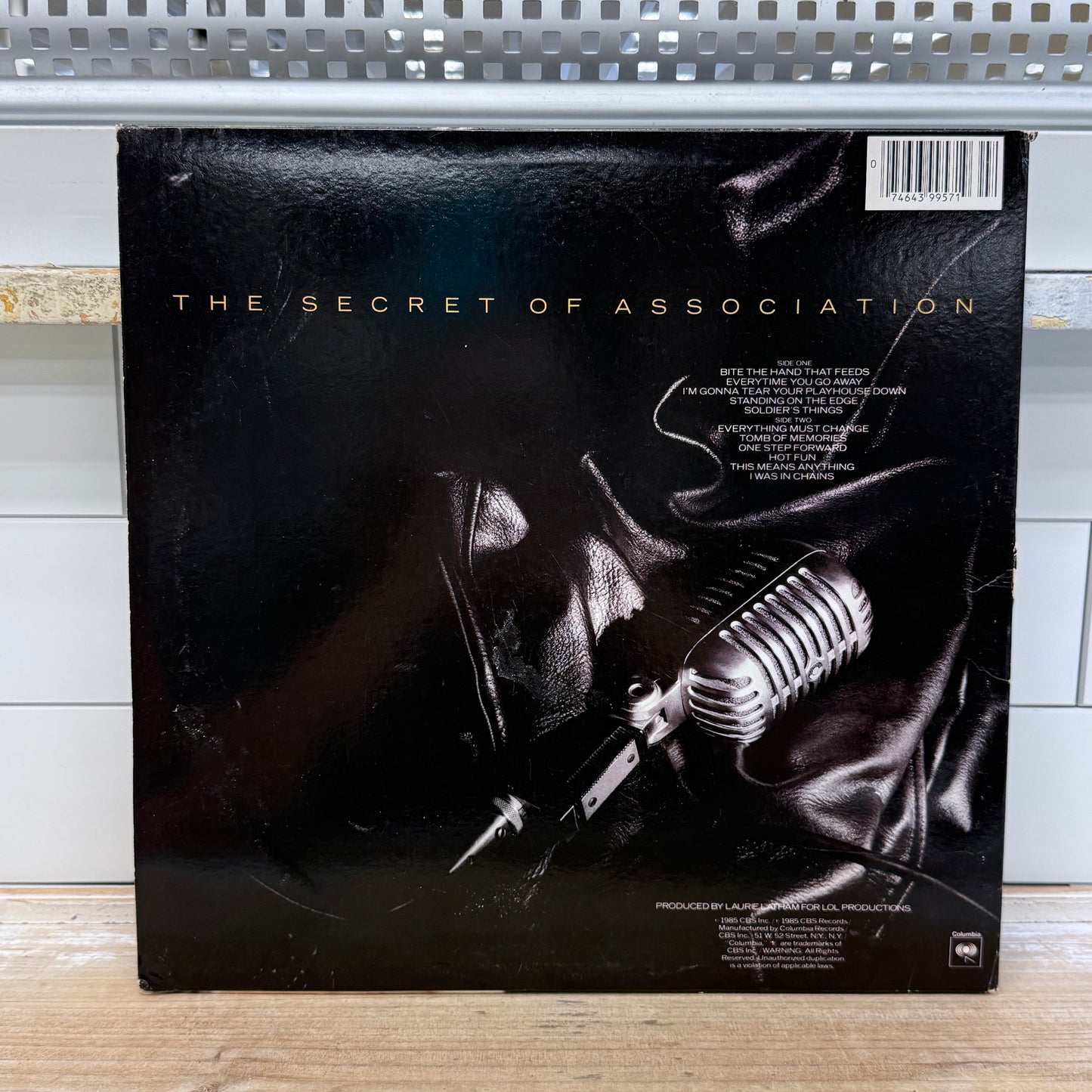 Paul Young Secret of Association Vinyl Record 1985