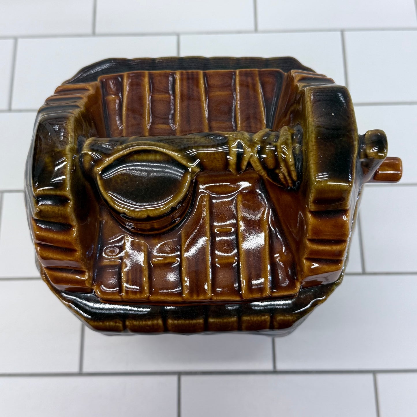 McCoy Wishing Well Cookie Jar, Glazed Ceramic