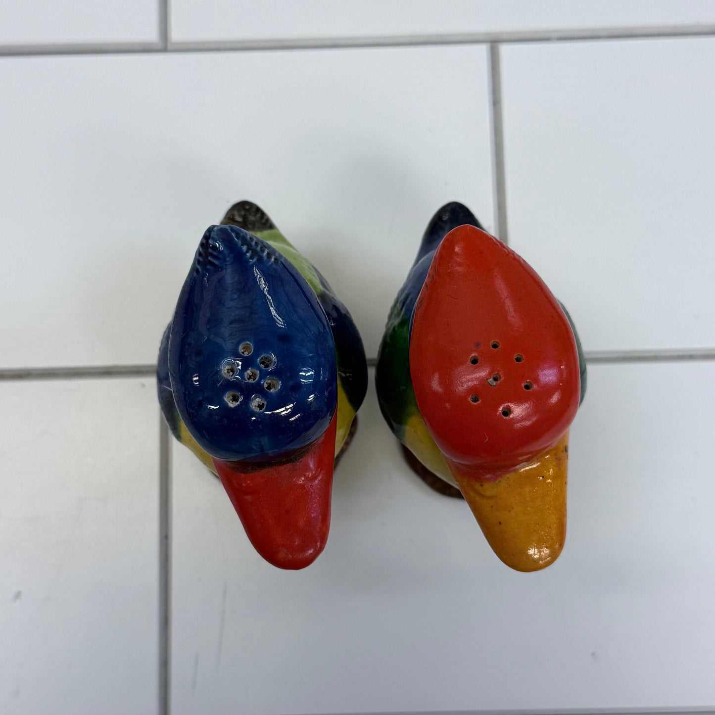Kookaburra Bird Salt & Pepper Set, Ceramic