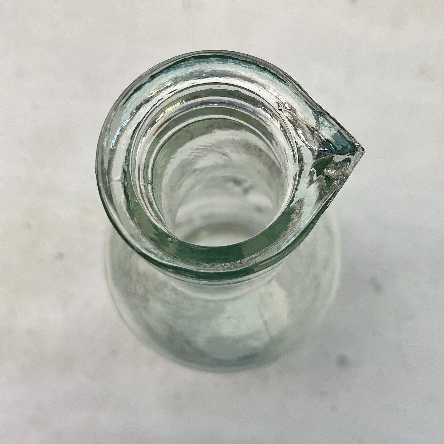 Lynn Glass Co,The Milk Protector Glass Bottle
