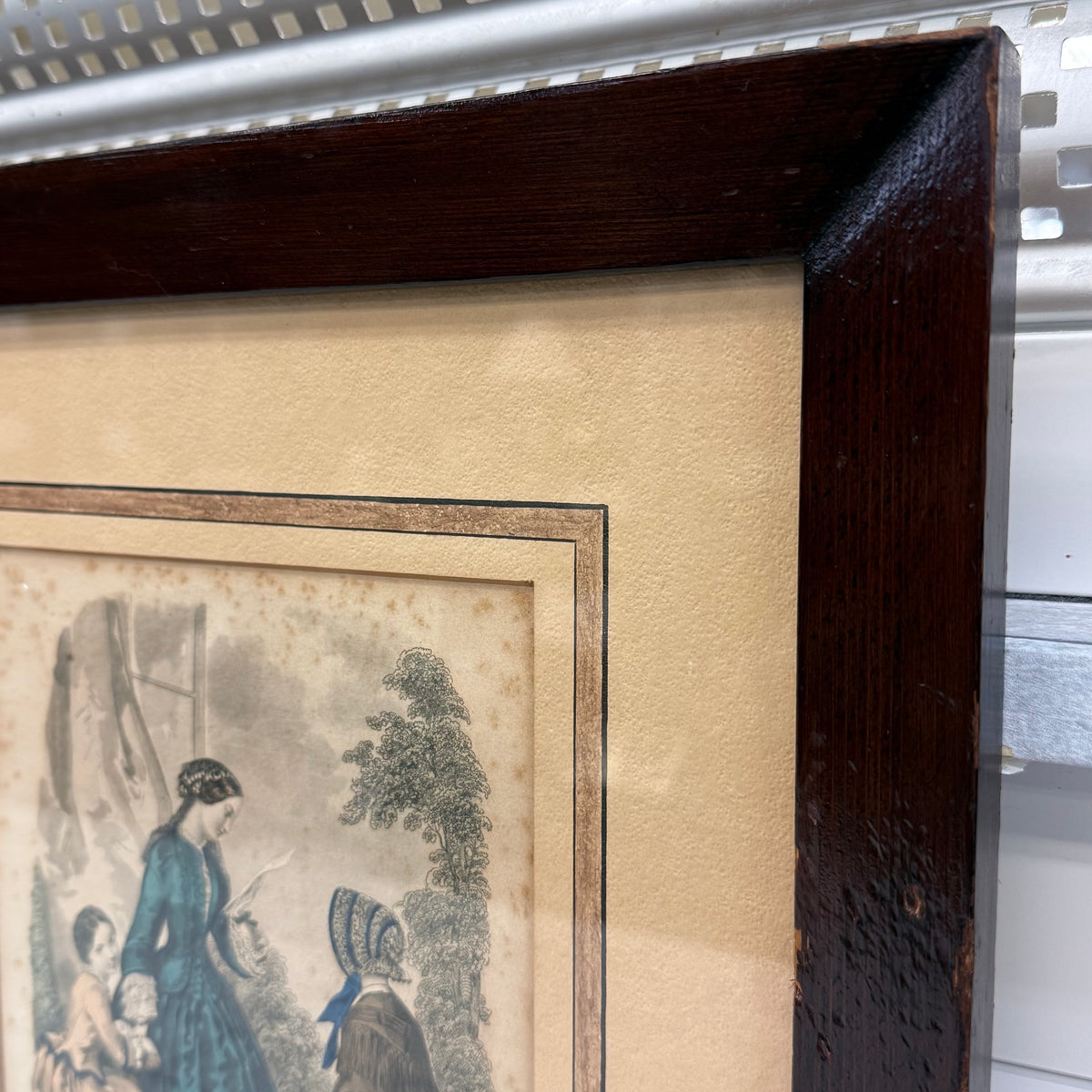 Magasin des Demoiselles Paris Fashion Prints Set of 2 1861