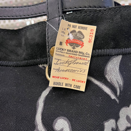 Lucky Brand Canvas Floral Backback, 2004