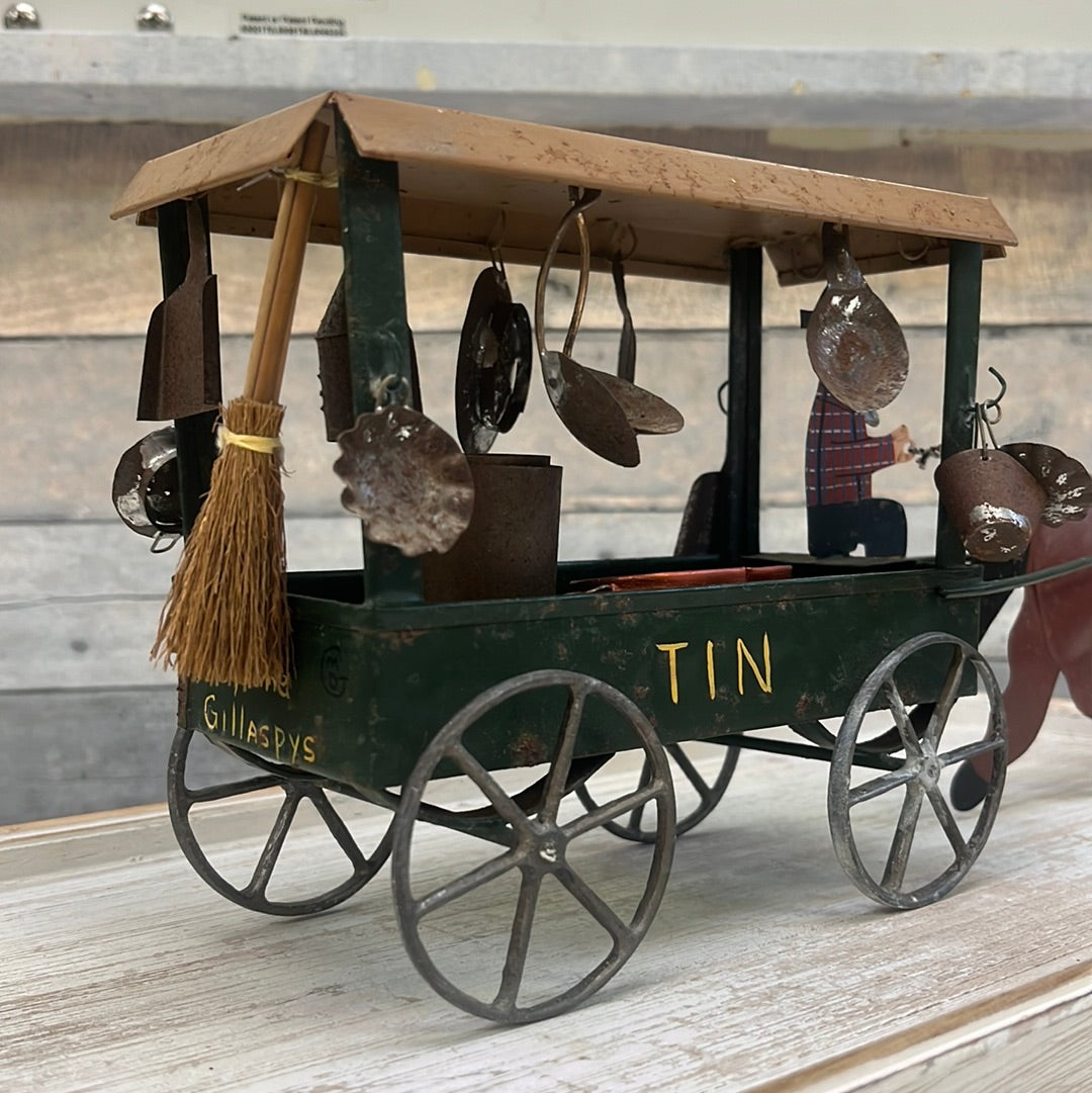 Tin by the Gillaspys Horse & Cart, 1994