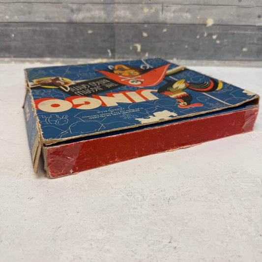 Cadaco-Ellis Jingo Jigsaw Bingo Game in Box, 1941